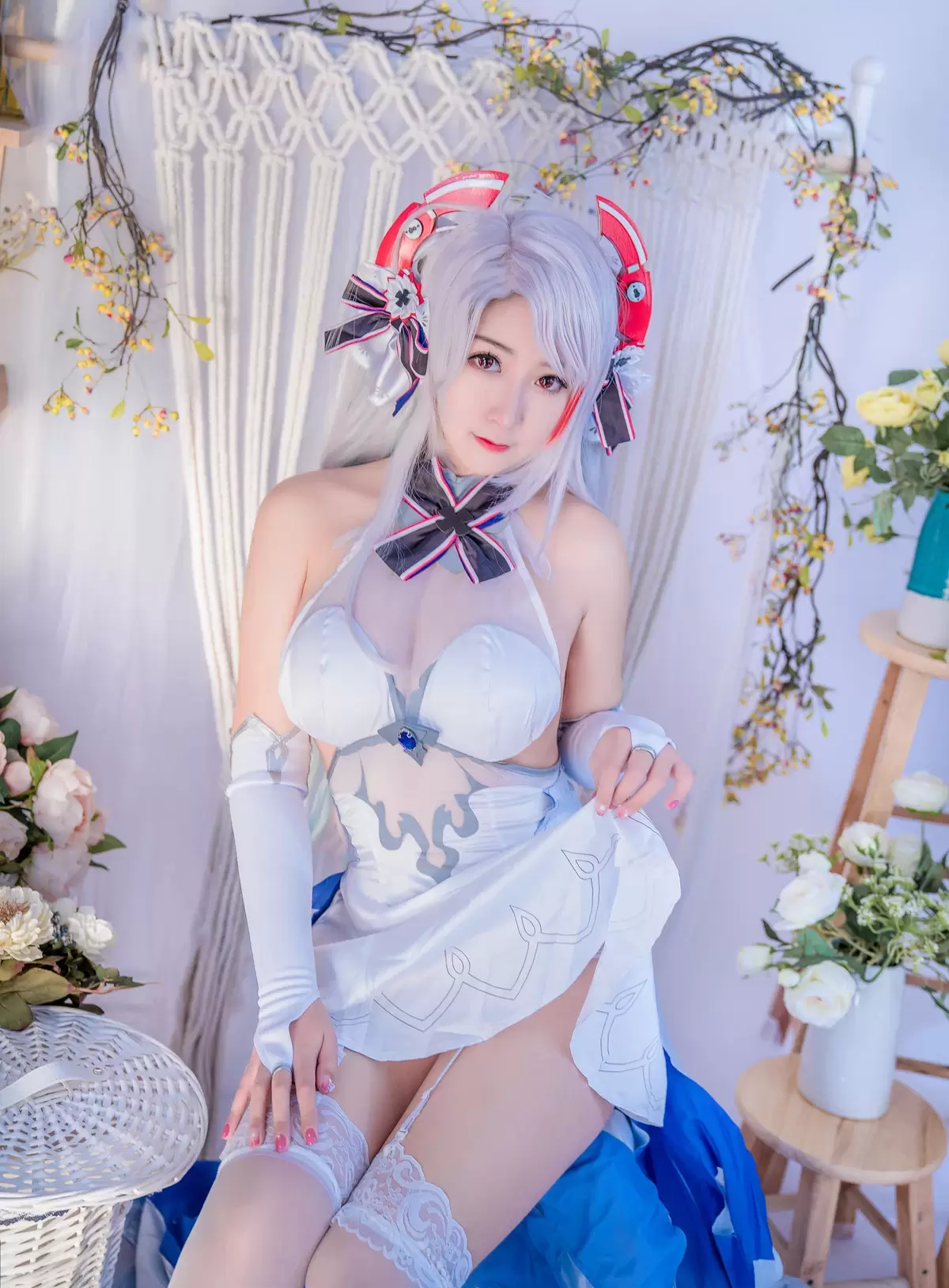 Cosplay 貓九醬Sakura 碧藍誓約 Set.01